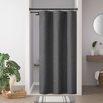 Madison Park Arbor Waffle Shower Curtain