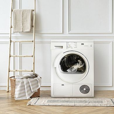 Madison Park Ombre Waffle Shower Curtain