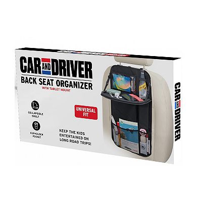 Car and Driver Backseat Organizer