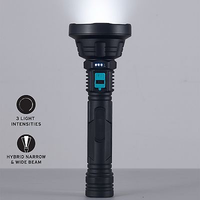 best rechargeable flashlight for car Car and Driver Rechargeable Flashlight, Black