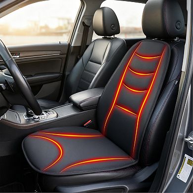 Car and Driver Heated Massage Seat Pad