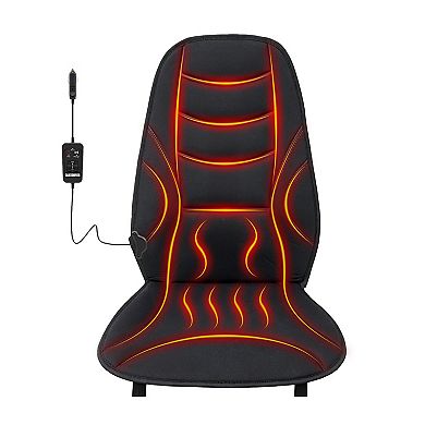 Car and Driver Heated Massage Seat Pad