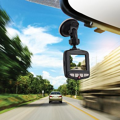 Car and Driver HD Dash Cam with Motion Detection Mode