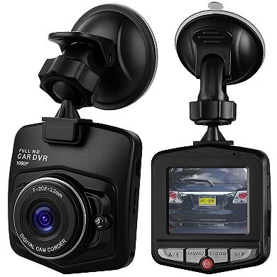 Car and Driver HD Dash Cam with Motion Detection Mode