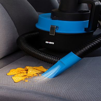 Car and Driver Portable Wet/Dry Vacuum and Inflator