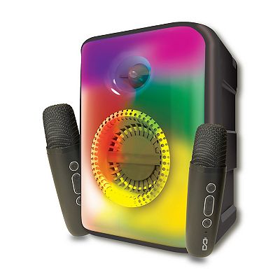ChargeWorx Karaoke Speaker Wireless Microphones