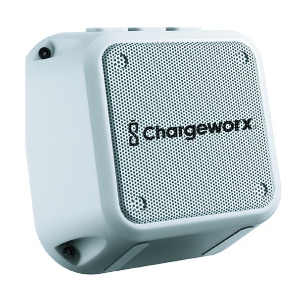 Enceinte Portable Charge Worx Sans Fil – Grise, Compacte Et Facile à Transporter