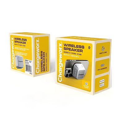 ChargeWorx Magnetic Wireless Bluetooth Speaker
