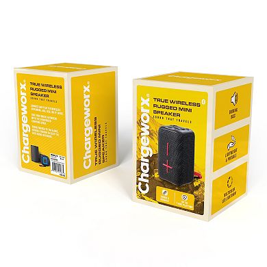 ChargeWorx Rugged Bluetooth Wireless Speaker