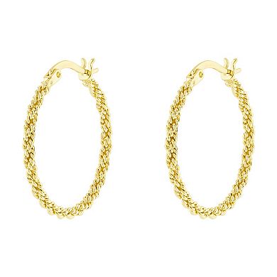 PRIMROSE Mesh Hoop Earrings