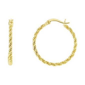 PRIMROSE Mesh Hoop Earrings