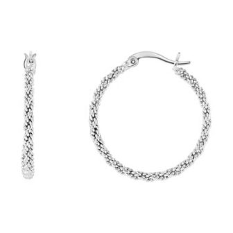 PRIMROSE Mesh Hoop Earrings
