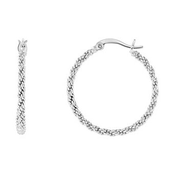 PRIMROSE Mesh Hoop Earrings