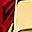 Gold Tone Red