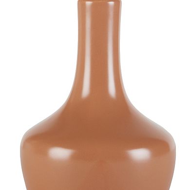 Striped Tapered Ceramic Accent Table Lamp