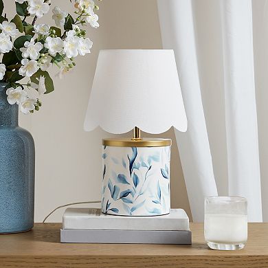Floral Accent Table Lamp