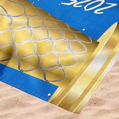 Oklahoma City Thunder 2025 Champions 30" x 60" Blackboard Beach Towel