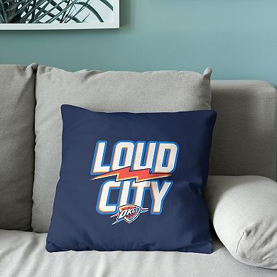 Oklahoma City Thunder 2025 Champs Buckets 18" Throw Pillow