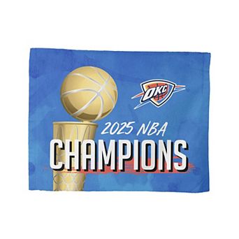Oklahoma City Thunder 2025 Champions Clutch 15" x 18" Rally Towel