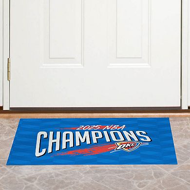 Oklahoma City Thunder 2025 Champs Worthy 20" x 32" Washable Rug