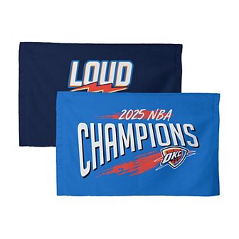 Oklahoma City Thunder 2025 Champions 16" x 25" Shot Call 2 pk Fan Towel