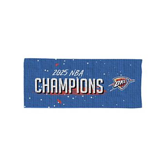 Oklahoma City Thunder 2025 Champions 12" x 31.5" Courtside Cooling Towel