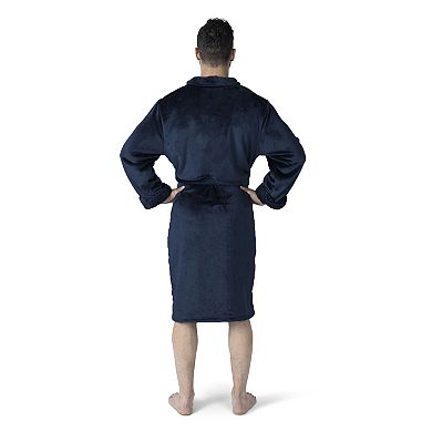 Oklahoma City Thunder 2025 Champs Rim Navy Silk Touch Robe