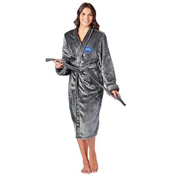Adult Oklahoma City Thunder 2025 Champs Rim Gray Silk Touch Robe