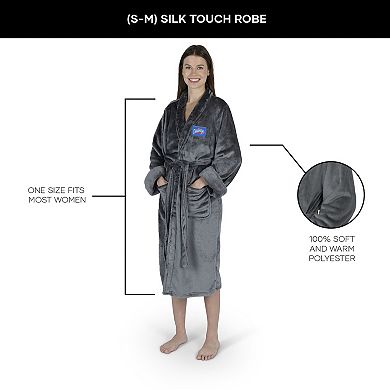 Oklahoma City Thunder 2025 Champs Rim Gray Silk Touch Robe