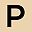 Gold Tone P
