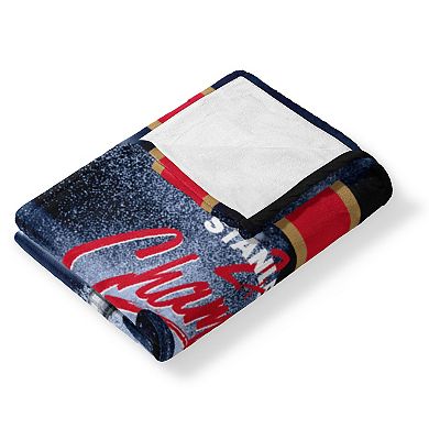 Florida Panthers 2025 Stanley Cup Champs Multiply Silk Touch Throw Blanket