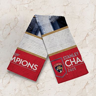 Florida Panthers 2025 Stanley Cup Champions 12" x 31.5" Highlight Cooling Towel