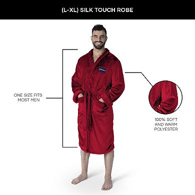 Adult Florida Panthers 2025 Stanley Cup Champs Red Silk Touch Robe