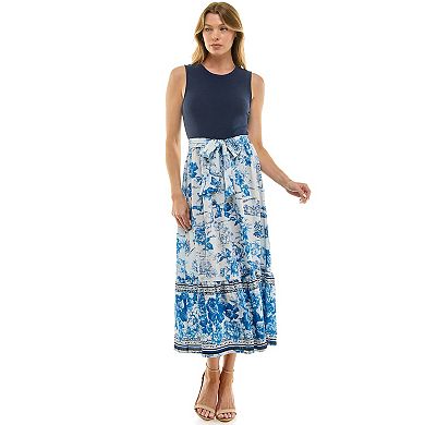 Women's Figueroa & Flower Printed Peasant Dress