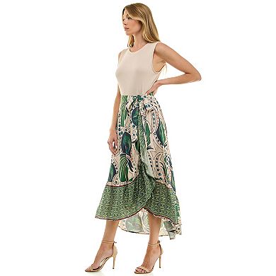 Women's Figueroa & Flower Printed Peasant Dress