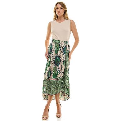 Women's Figueroa & Flower Printed Peasant Dress