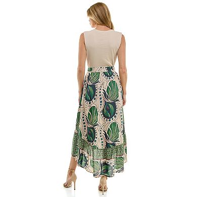 Women's Figueroa & Flower Printed Peasant Dress