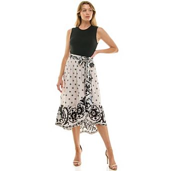 Women's Figueroa & Flower Printed Peasant Dress