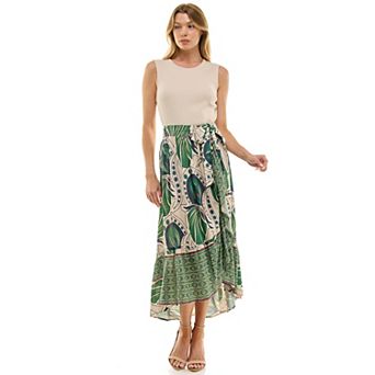 Women's Figueroa & Flower Printed Peasant Dress