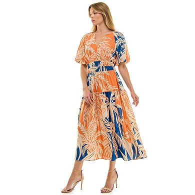 Women's Figueroa & Flower Printed Peasant Dress