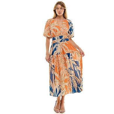 Women's Figueroa & Flower Printed Peasant Dress