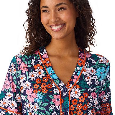 Women's Cuddl Duds® Short Sleeve Pajama Top & Pajama Boxer Short Set