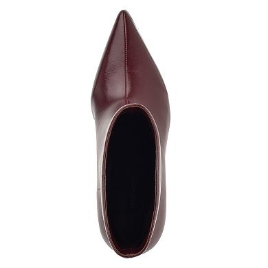 Nine West Charma Women's Kitten Heel Pointed Toe Ankle Boots