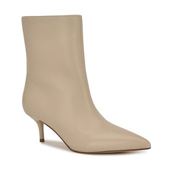 Nine West Charma Women's Kitten Heel Pointed Toe Ankle Boots
