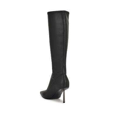 Nine West Derand Women's Pointed Toe Tall Shaft Dress Boots