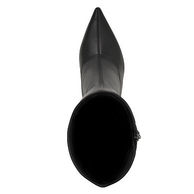 Nine West Derand Women's Pointed Toe Tall Shaft Dress Boots