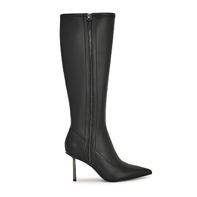 Nine West Derand Women's Pointed Toe Tall Shaft Dress Boots