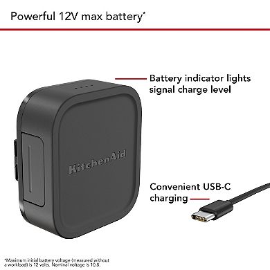KitchenAid® Go™ Cordless 12V MAX Lithium Ion Battery