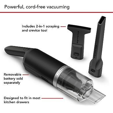 KitchenAid Go™ Cordless Kitchen Vacuum - Battery Sold Separately