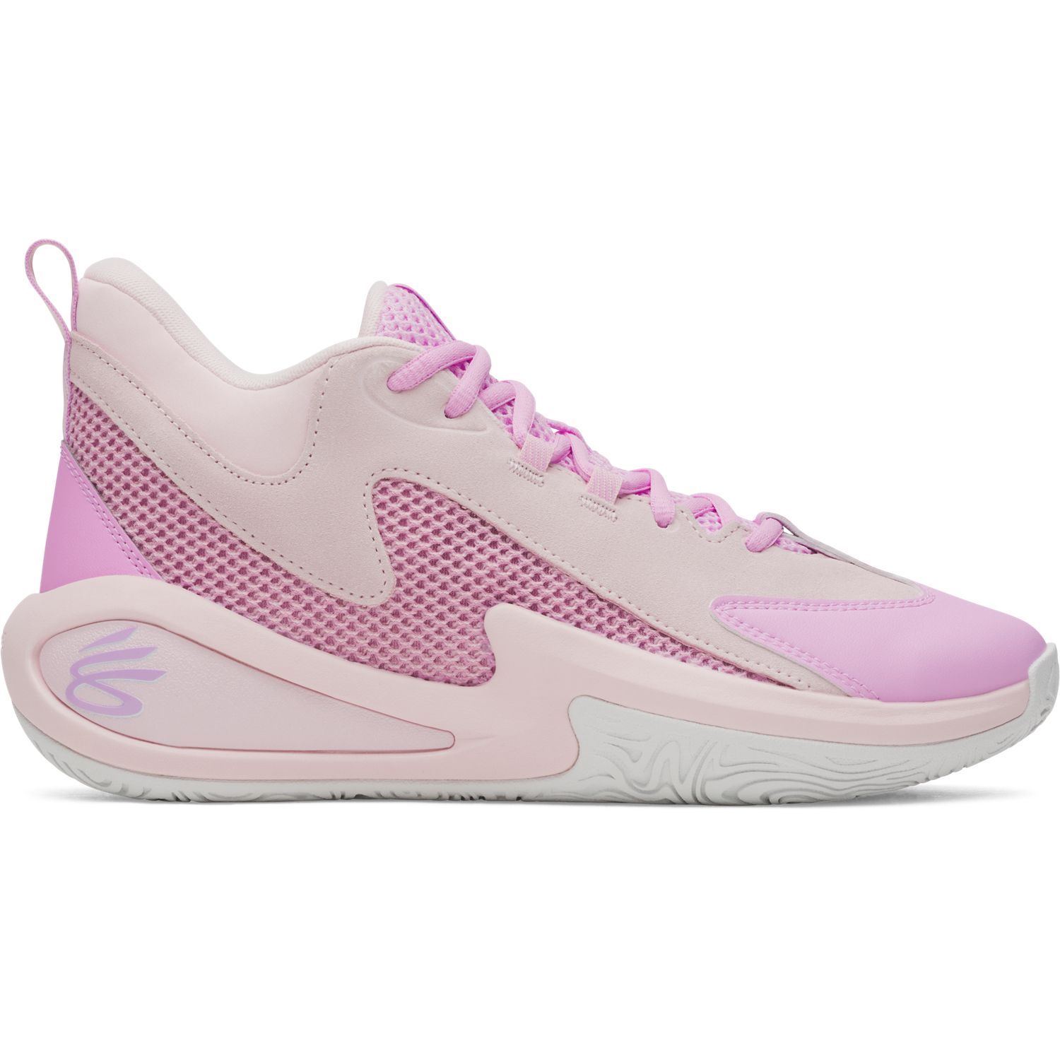 Мужские кроссовки Under Armour Curry 3Z 25 SDE Adult Lace-Up Basketball, цвет: Розовый сумеречный — фото 1